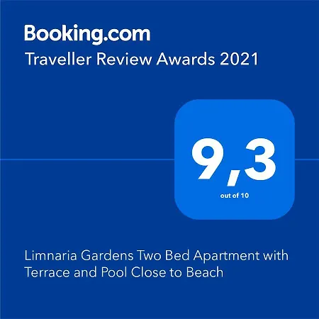 Limnaria Gardens Two Bed With Terrace And Pool Close To